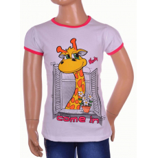 Футболка Giraffe для девочек пр-во Турция в интернет-магазине «Детская Цена»